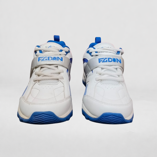 FG Don Cricket Shoes White Bluue 999