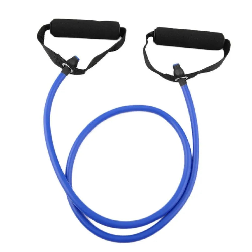 Gold Star Sports & Fitness - Multi-Functional Exerciser Elasticity Bands - Foam Handles BEST QUALITY