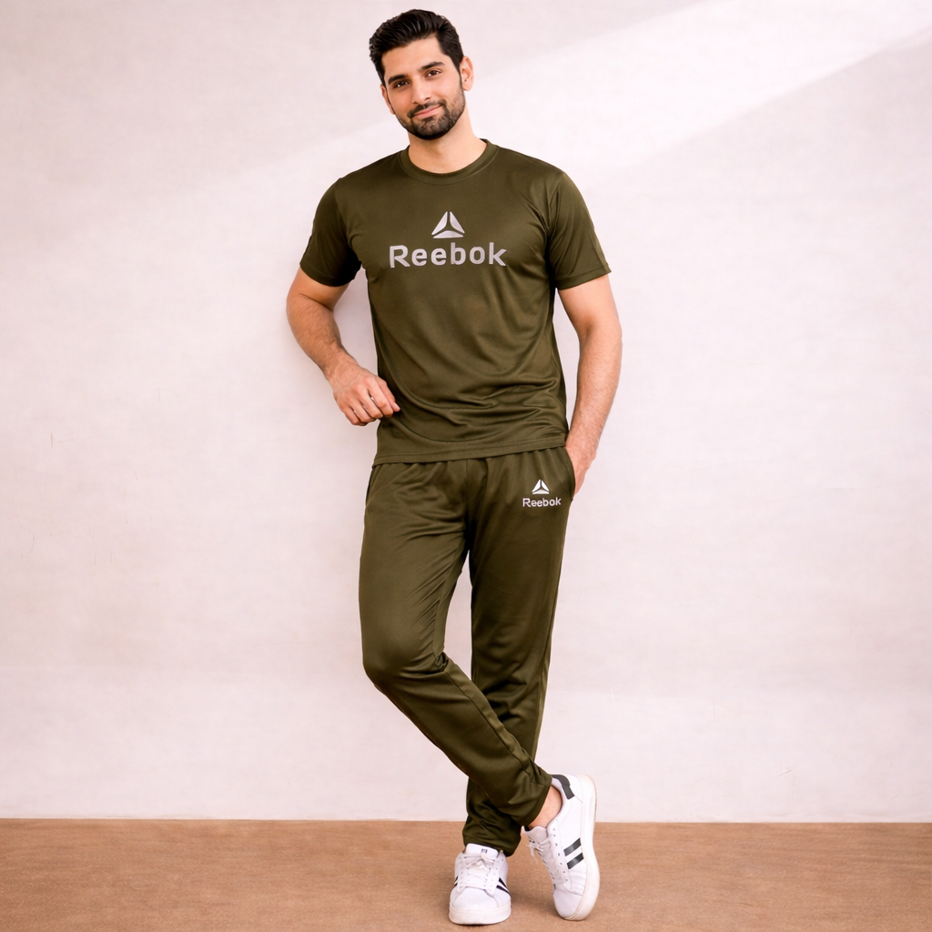 Reebook Men Collection Tracksuit Summer