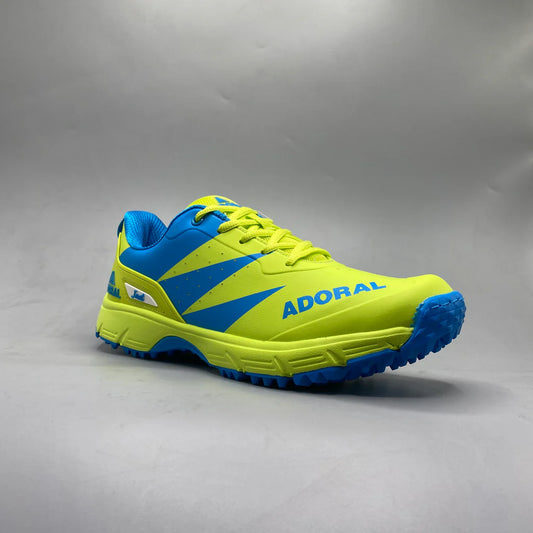 ADORAL JEET GREEN BLUE CRICKET SHOES