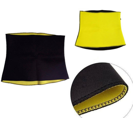 Hot Shaper Slimming Neotex Belt For Men and Women Black