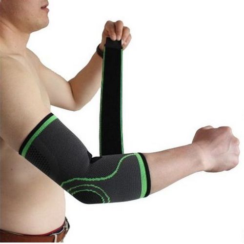 One PCs Elastic Bandage Elbow Support Protector Elbow Brace For Sport