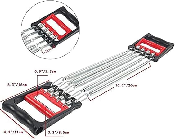 Chest Expander Strength Training Spring Device