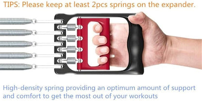 Chest Expander Strength Training Spring Device