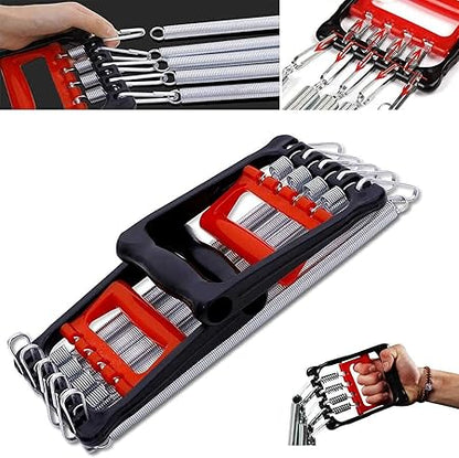 Chest Expander Strength Training Spring Device
